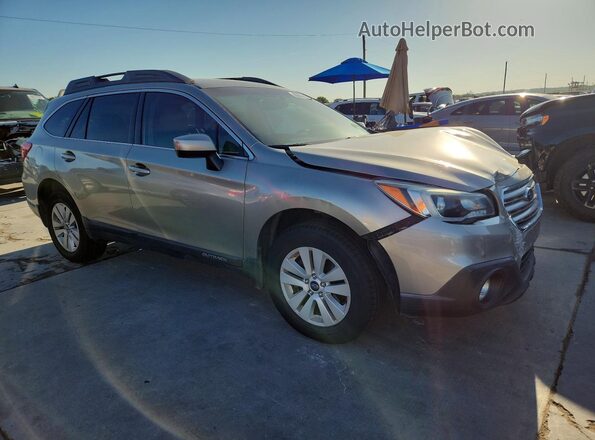 4S4BSBCC7G3218994 2016 SUBARU OUTBACK Желто-коричневый Передняя правая четверть