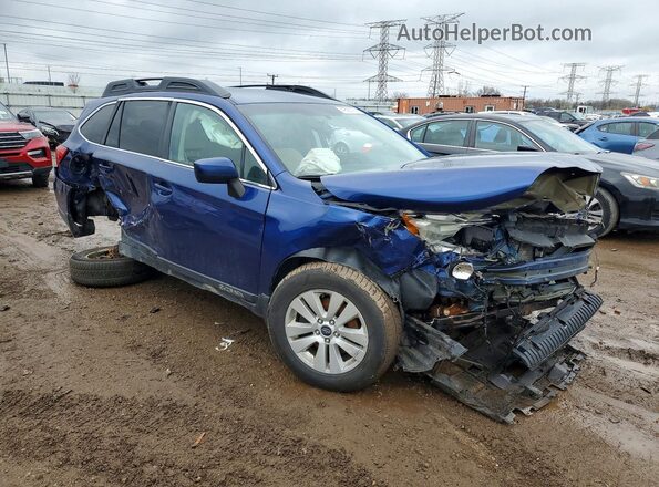4S4BSBCC9G3278534 2016 SUBARU OUTBACK Blue Delantero derecho