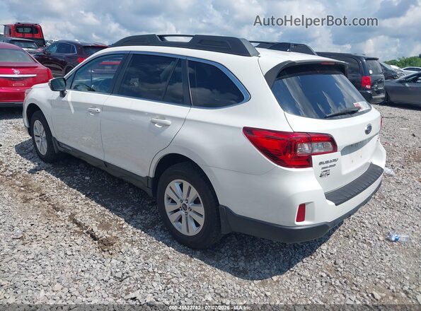 4S4BSBFC1G3234703 2016 SUBARU OUTBACK Белый Задняя левая четверть