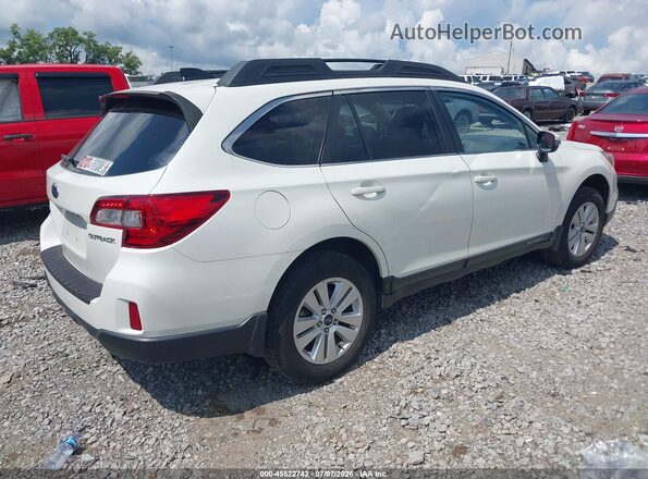 4S4BSBFC1G3234703 2016 SUBARU OUTBACK Белый Задняя правая четверть