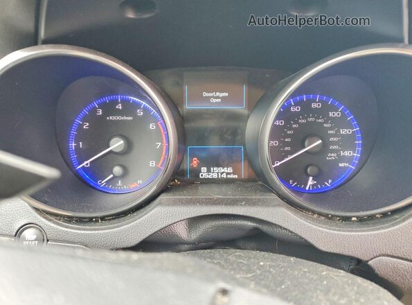 4S4BSBFC3G3313967 2016 SUBARU OUTBACK Black ხელსაწყოთა პანელის ხედი