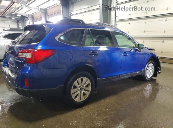 4S4BSBFC5G3237605 2016 SUBARU OUTBACK Blue Trasero derecho
