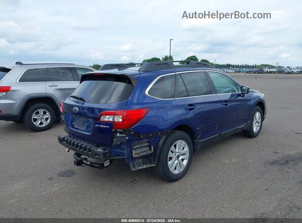 4S4BSBFC7G3297045 2016 SUBARU OUTBACK Синий Задняя правая четверть