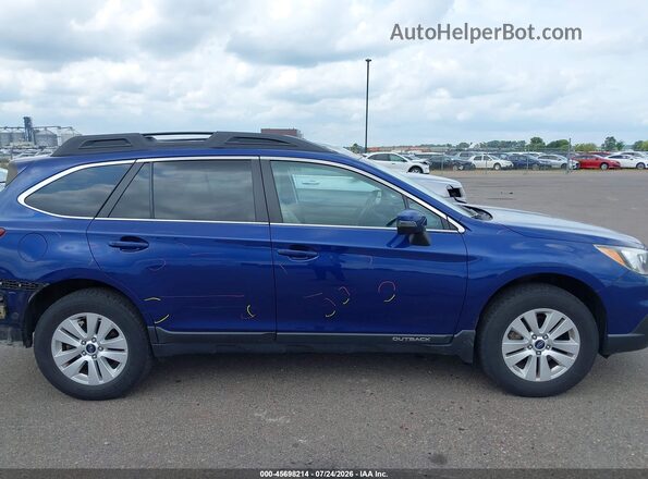 4S4BSBFC7G3297045 2016 SUBARU OUTBACK Синий Панорамный вид салона 360°