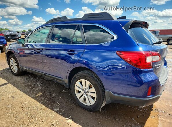 4S4BSBHC7G3216932 2016 SUBARU OUTBACK Синий Задняя левая четверть