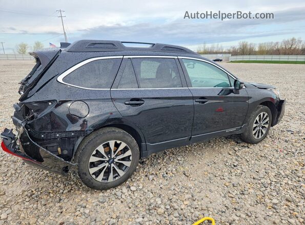 4S4BSBJC4G3206742 2016 SUBARU OUTBACK Black Հետևի աջ
