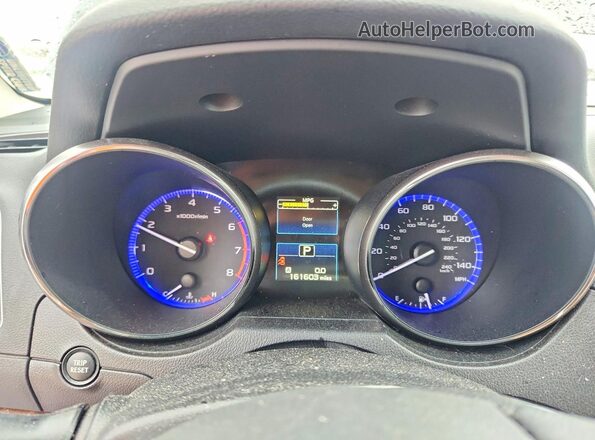 4S4BSBJC4G3206742 2016 SUBARU OUTBACK Black Սարքավորումների վահանակի տեսք