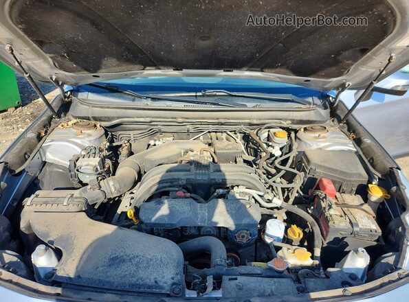 4S4BSBLC2G3219020 2016 SUBARU OUTBACK Silver Widok wnętrza z tyłu