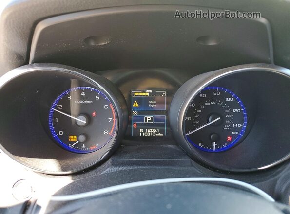 4S4BSBLC3G3328585 2016 SUBARU OUTBACK White Vista del cuadro de instrumentos