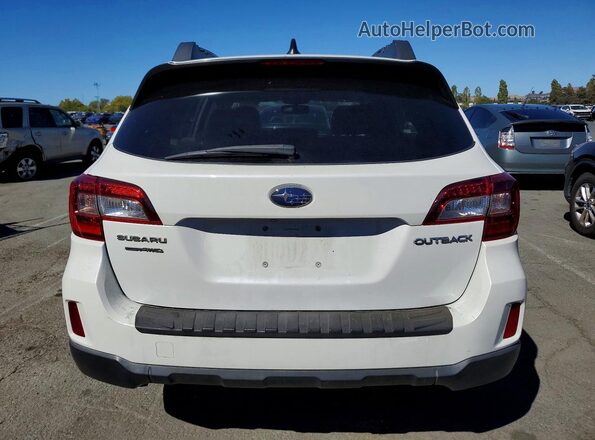 4S4BSBLC3G3328585 2016 SUBARU OUTBACK White Vista trasera