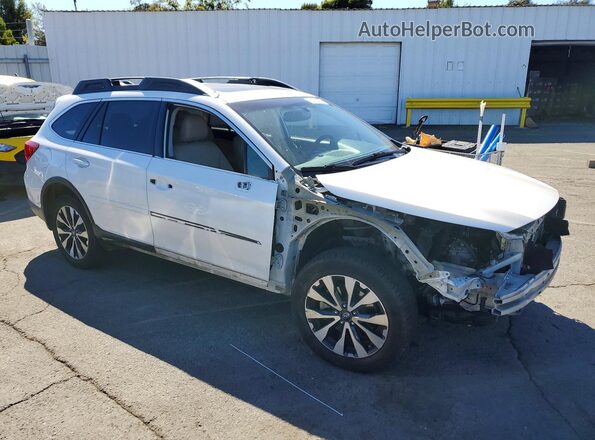 4S4BSBLC3G3328585 2016 SUBARU OUTBACK White Delantero derecho