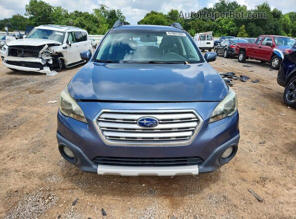 4S4BSBLC4G3301105 2016 SUBARU OUTBACK Синий Вид спереди