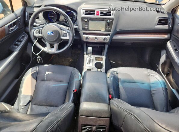 4S4BSBLC4G3301105 2016 SUBARU OUTBACK Синий Вид панели приборов