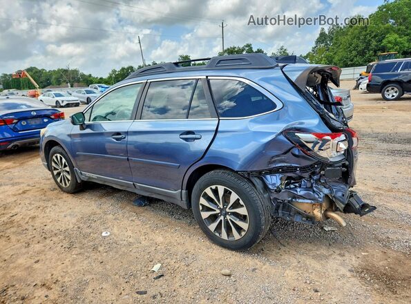 4S4BSBLC4G3301105 2016 SUBARU OUTBACK Синий Задняя левая четверть