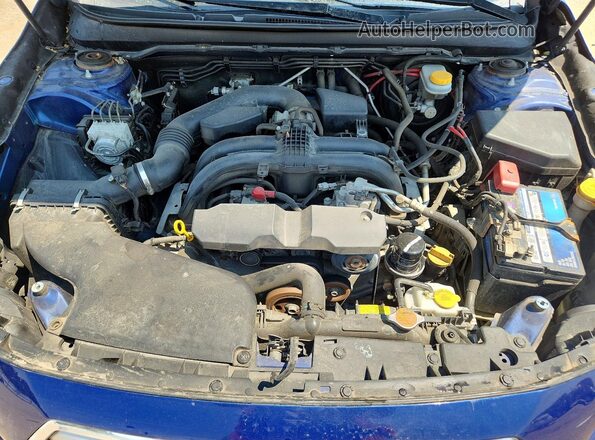 4S4BSBLC5G3264792 2016 SUBARU OUTBACK Синий Вид подкапотного пространства