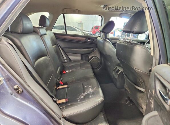 4S4BSBNC0G3255429 2016 SUBARU OUTBACK Blue უკანა სალონის ხედი