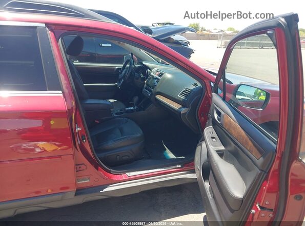 4S4BSBNC0G3261814 2016 SUBARU OUTBACK Maroon Vista interior delantera