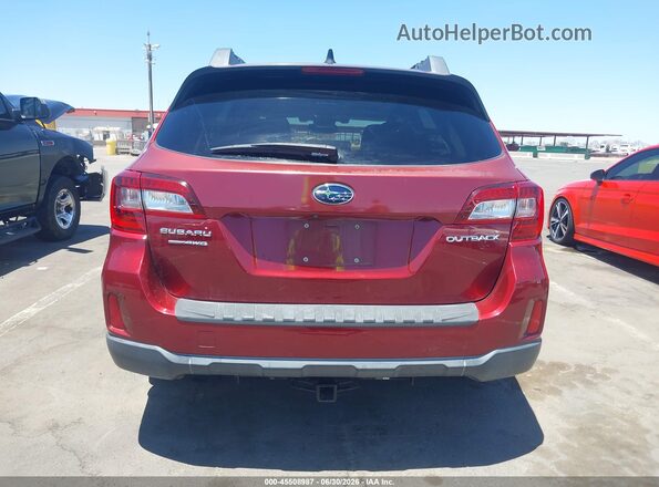 4S4BSBNC0G3261814 2016 SUBARU OUTBACK Maroon 