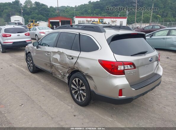 4S4BSBNC1G3205641 2016 SUBARU OUTBACK Tan Rear left