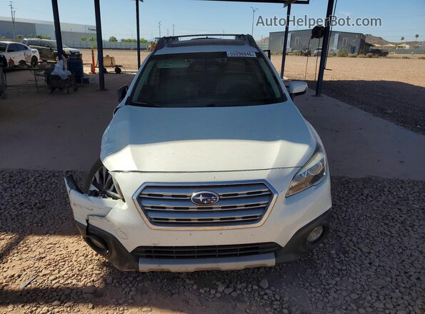 4S4BSBNC1G3329909 2016 SUBARU OUTBACK White Front view