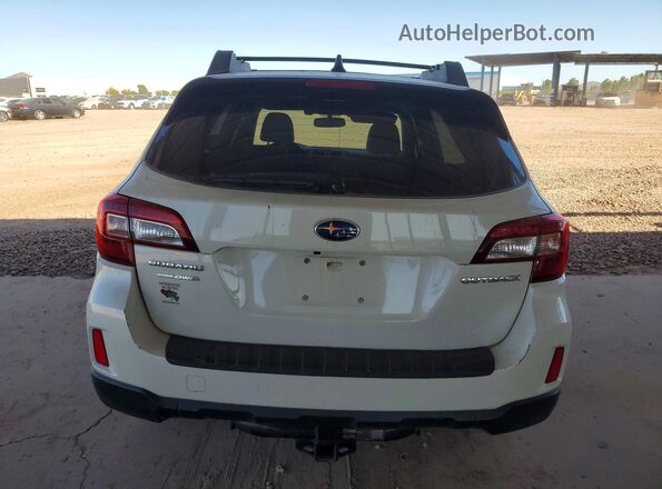 4S4BSBNC1G3329909 2016 SUBARU OUTBACK White Rear view