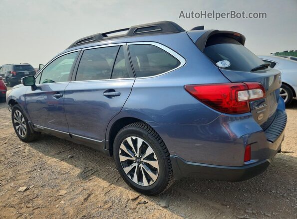 4S4BSBNC1G3340294 2016 SUBARU OUTBACK Синий Задняя левая четверть