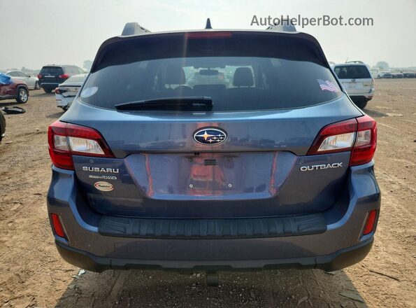 4S4BSBNC1G3340294 2016 SUBARU OUTBACK Синий Вид сзади