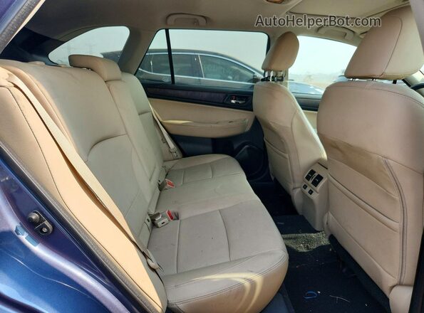 4S4BSBNC1G3340294 2016 SUBARU OUTBACK Синий Вид задних сидений