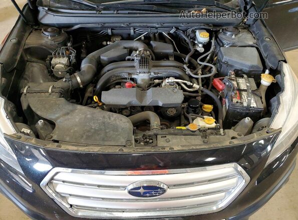 4S4BSBNC2G3281126 2016 SUBARU OUTBACK Black Widok komory silnika