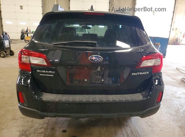 4S4BSBNC2G3281126 2016 SUBARU OUTBACK Black Widok z tyłu