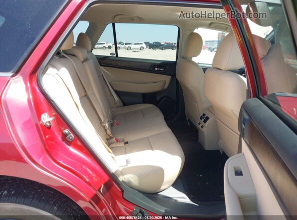 4S4BSBNC2G3317249 2016 SUBARU OUTBACK Red Widok naklejki z numerem VIN