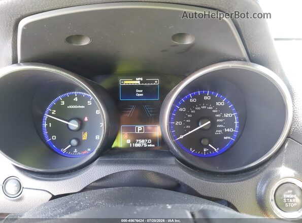 4S4BSBNC2G3317249 2016 SUBARU OUTBACK Red Widok tylnych siedzeń