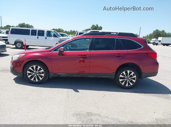 4S4BSBNC2G3317249 2016 SUBARU OUTBACK Red Widok wnętrza 360 stopni