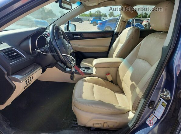 4S4BSBNC3G3283354 2016 SUBARU OUTBACK Blue წინა სალონის ხედი