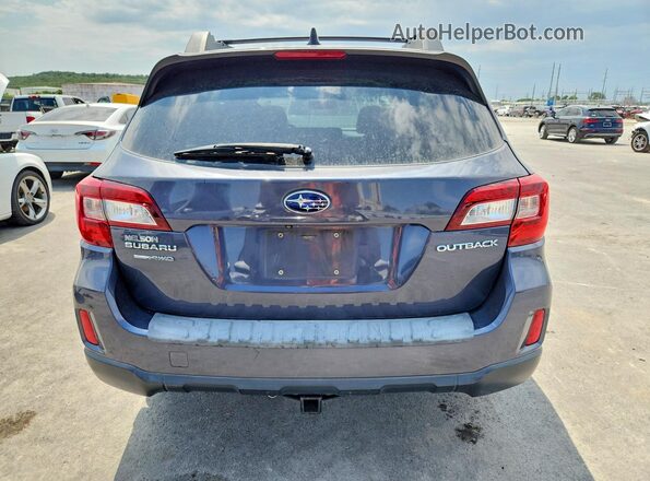 4S4BSBNC3G3345433 2016 SUBARU OUTBACK Gray Հետևի տեսք
