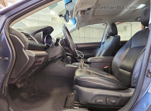 4S4BSBNC4G3275456 2016 SUBARU OUTBACK Blue წინა სალონის ხედი