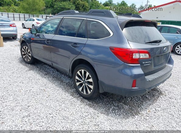 4S4BSBNC4G3298865 2016 SUBARU OUTBACK Blue Trasero izquierdo