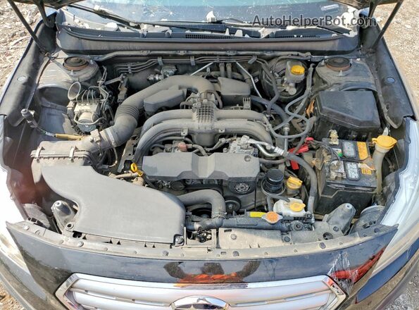 4S4BSBNC5G3216724 2016 SUBARU OUTBACK Black Rear interior view