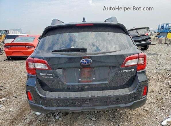 4S4BSBNC5G3216724 2016 SUBARU OUTBACK Black Rear view