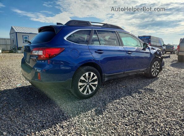 4S4BSBNC5G3260951 2016 SUBARU OUTBACK Blue უკანა მარჯვენა