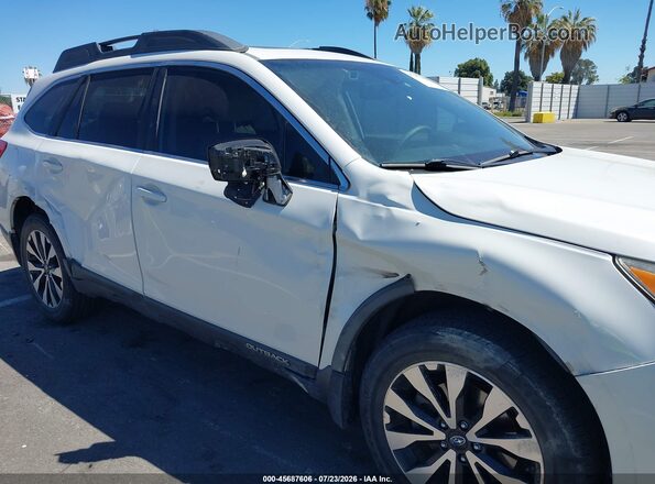 4S4BSBNC7G3214084 2016 SUBARU OUTBACK White Front view