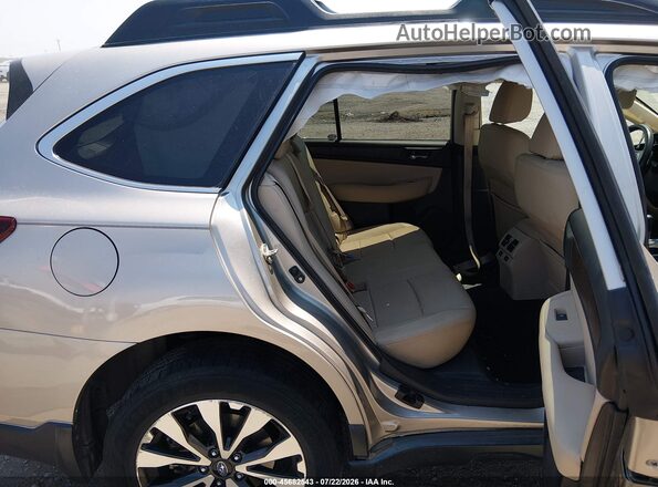 4S4BSBNC7G3312192 2016 SUBARU OUTBACK Beige Widok naklejki z numerem VIN