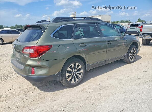 4S4BSBNC7G3345550 2016 SUBARU OUTBACK Зеленый Задняя правая четверть