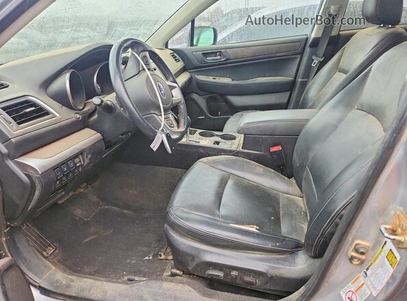 4S4BSBNC9G3222686 2016 SUBARU OUTBACK Silver Front interior view