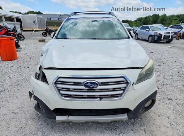 4S4BSBNC9G3259656 2016 SUBARU OUTBACK White Vista frontal