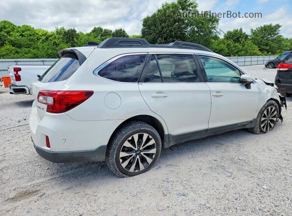 4S4BSBNC9G3259656 2016 SUBARU OUTBACK White Trasero derecho