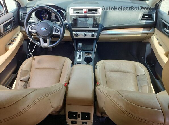 4S4BSBNC9G3259656 2016 SUBARU OUTBACK White Vista del salpicadero