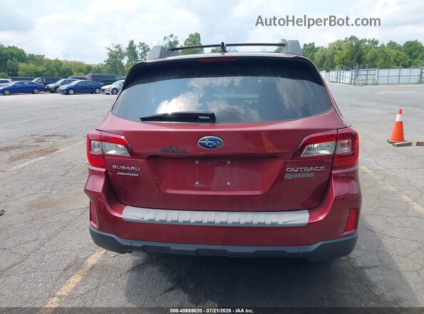 4S4BSBNC9G3344206 2016 SUBARU OUTBACK Burgundy 