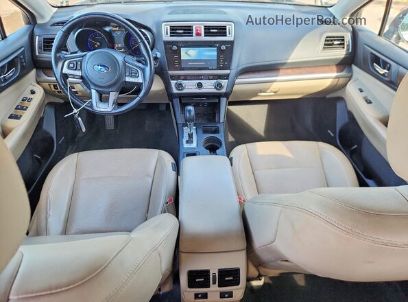 4S4BSBNCXG3212068 2016 SUBARU OUTBACK Серебряный Вид панели приборов