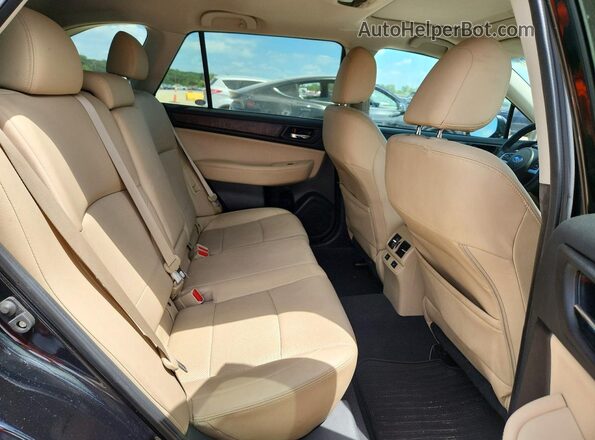 4S4BSBNCXG3354999 2016 SUBARU OUTBACK Black Вид задніх сидінь